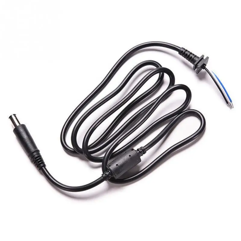 

DC Tip Plug Connector with Cable Fashion DC Tip Black Power Plug Portable Durable Connector Cable For HP/Dell Laptop