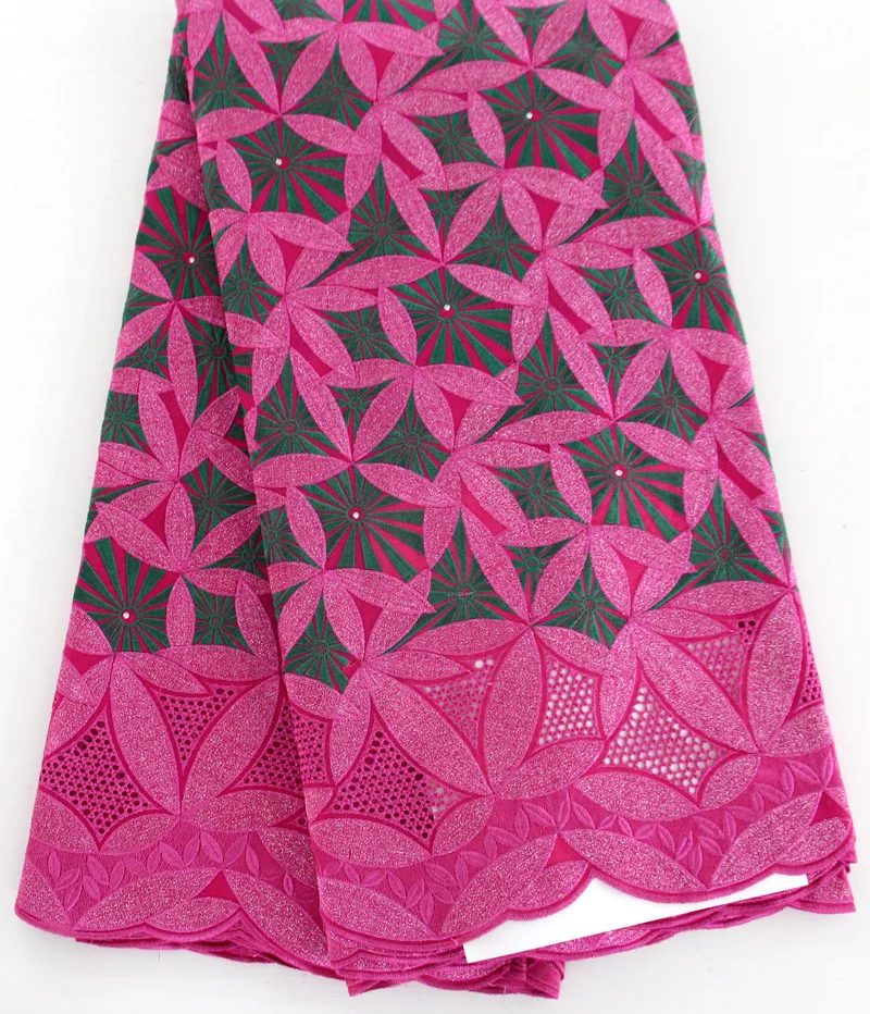 

African Swiss Lace Fabric For Wedding Dress 2019 High quality Embroidery French Lace Fabric 5Yards Drop Shipping