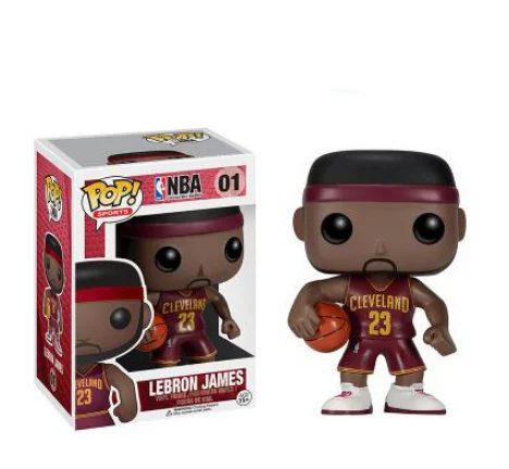Фигурка баскетбольной звезды FUNKO POP Джеймс Кобе Стивен Карри Кайри Ирвинга Джон