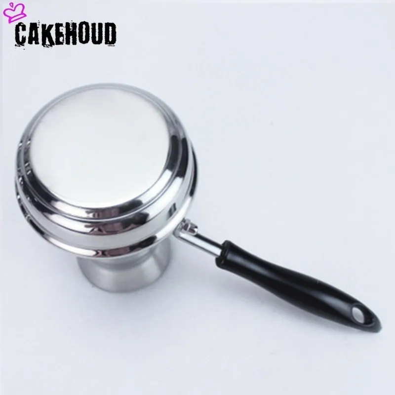 CAKEHOUD Европейский портативный Мокко с длинной ручкой кофейник из нержавеющей
