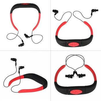 

Sport Waterproof 8GB Swimming Diving Underwater MP3 Player FM Radio Earphone