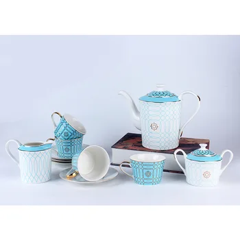 

Originality Bone Porcelain Coffee Cup Dish Ceramics Teapot Suit English-style Afternoon Tea