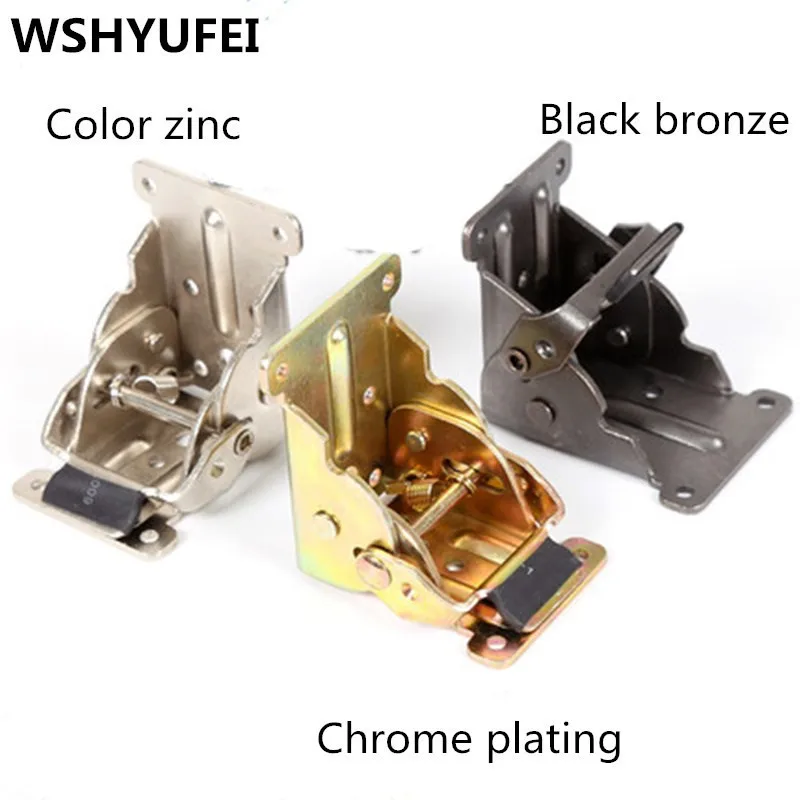 1 шт., 90/180 градусов, самофиксирующийся складной шарнир, обеденный стол, подъемная поддержка, шарнир для шкафа, мебельная фурнитура, аксессуары