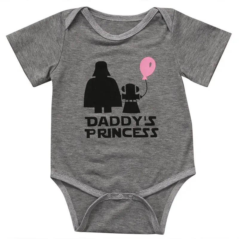 

Star Wars Newborn Baby Girl Bodysuit Sunsuit Summer Clothes Outfits 0-18M