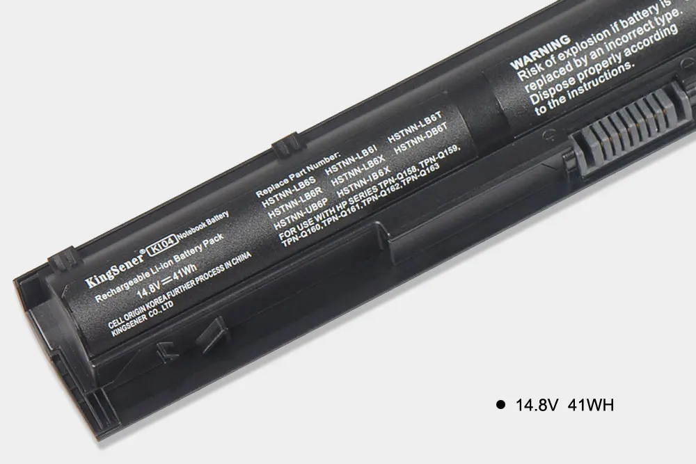 Korea Cell KI04 Laptop Battery 800049-001 for HP Pavilion 15-ab292nr 14-ab000 17-g000~17-g099 HSTNN-DB6T/LB6R HSTNN-LB6S/LB6T Korea Cell KI04 Laptop Battery 800049-001 for HP Pavilion 15-ab292nr 14-ab000 17-g000~17-g099 HSTNN-DB6T/LB6R HSTNN-LB6S/LB6T