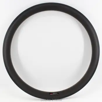 

1Pcs New 700C 50mm clincher rim Road bike matt finish UD full carbon fibre bicycle wheelsets rims 20.5 23 25mm width Free ship
