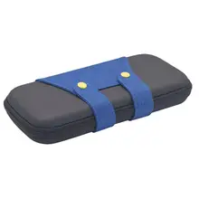 Прочный практичный портативный ударопрочный игровой автомат на молнии черный, зеленый, красный квадратный мешок для хранения для сумки