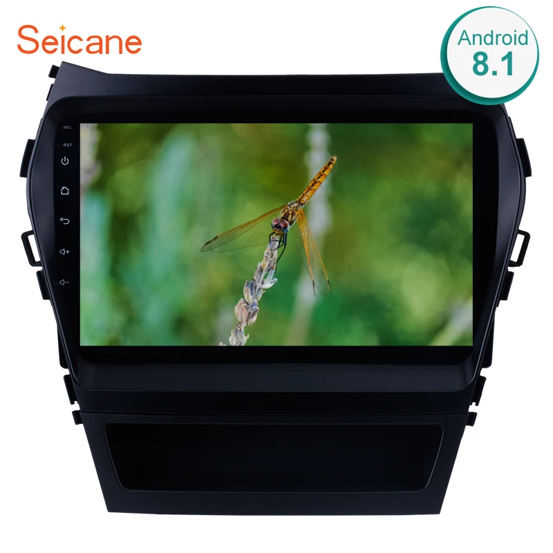 Seicane Автомобильный GPS мультимедийный плеер радио для 2013 2014 2015 2016 2017 Hyundai IX45 SantaFe 9