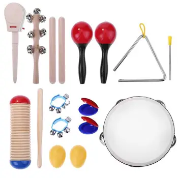 

15pcs Toddler Educational Musical Percussion for Kids Children Instruments Set