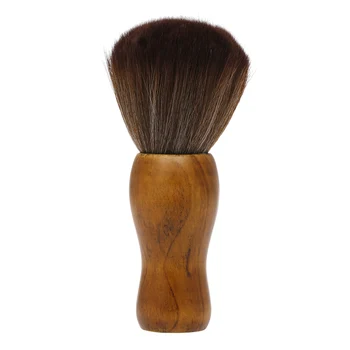 

Ultra Soft Barber Cleaning Hairbrush Dense Hair Sweep Brush Hairdressing Neck Face Duster Brush Hair Styling Tool