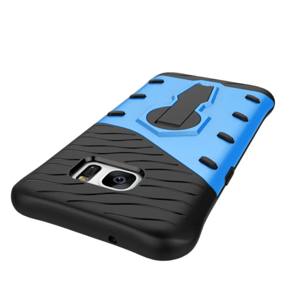 

mobile cell phone Sniper Hybrid Robot Armor ShockProof 360 Kickstand Back Soft Case Cover For samsung galaxy s7 g930