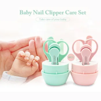 

Portable Baby Nail Trimmer Children Scissors Babies Nail Care Safe Nail Clipper Cutter Infant Newbron Nail Trimmer Manicure