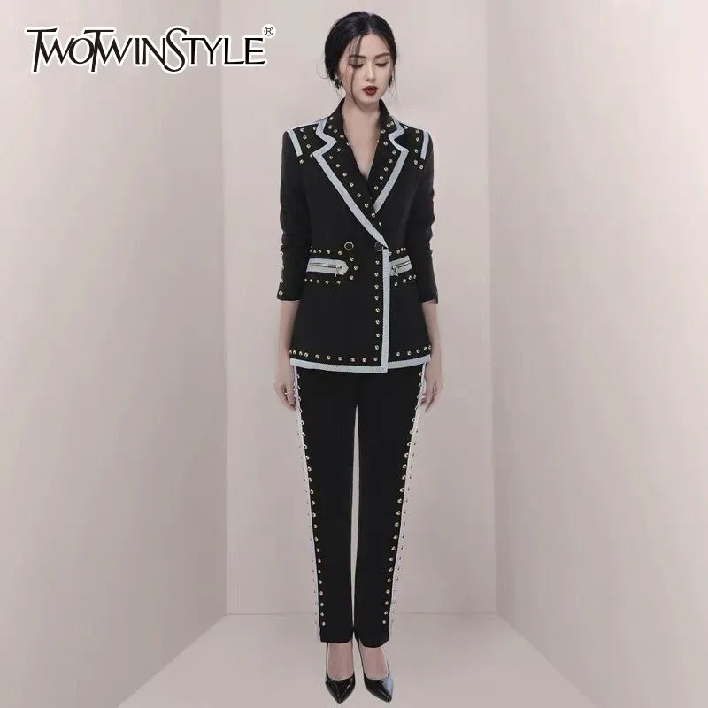 TWOTWINSTYLE заклёпки из двух частей наборы для ухода за кожей женский нагрудные с