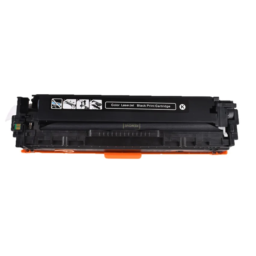 CB540 540A CB540A 543A 125a совместимый цветной тонер картридж для HP Color LaserJet CP1210 CP1215 CP1217 CP1515N