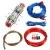 1500W Car Audio Wire 8GA Amplifier Cable Subwoofer Speaker Installation Kit AMP RCA Power Cable AGU Fuse Set