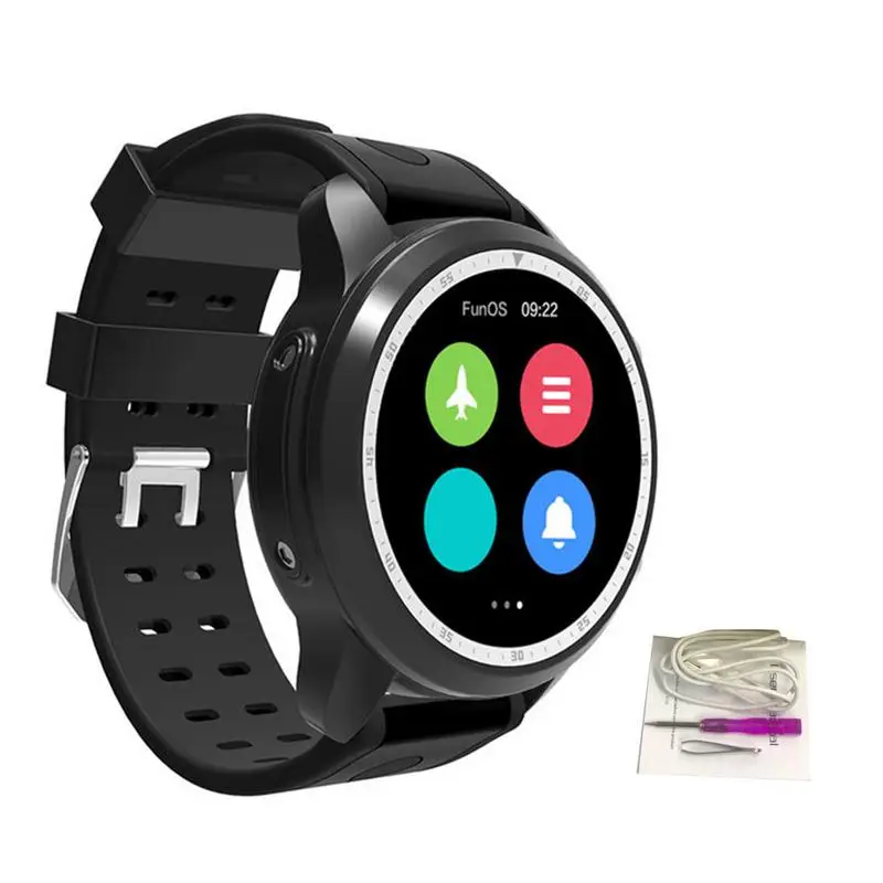 New Health Monitoring Smart Watch 1+16GB Android 6.0 Independent Payment Heart Rate Detection Sleep Sports Step Counting