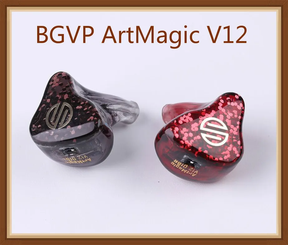 Наушники вкладыши BGVP ArtMagic V12 12 дюймов 0 78 мм 2 контактный кабель|Наушники и