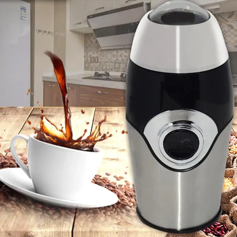 

350W Mini Electric Coffee Grinder Beans Mill Herbs Nuts Grinding Miller Stainless Steel Nuts Seeds Coffee Bean Grinding Machine