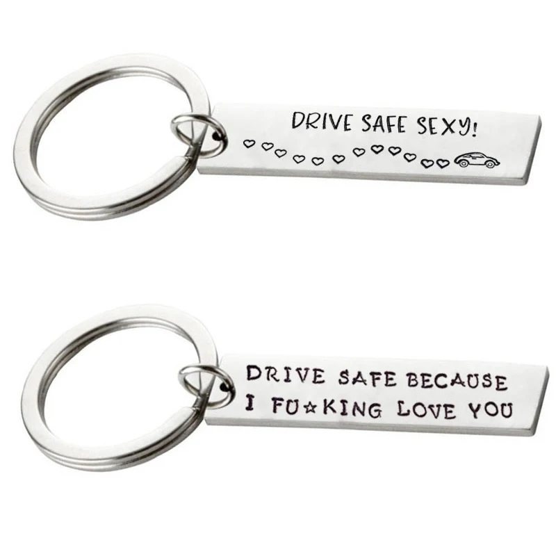 Drive Safe Handsome I Love You Keychain Gifts for Boyfriend Husband Valentines Day Gifts Dad Christmas Gift Stocking Stuffer Drive Safe Handsome I Love You Keychain Gifts for Boyfriend Husband Valentines Day Gifts Dad Christmas Gift Stocking Stuffer