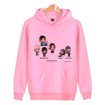

one ok rock Men Hoodies 2019 New Casual Hoody Print Men's Hoodies Sweatshirts Cotton Colors fashion top hip hop V3995