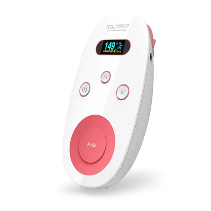 

OLED Two-Color Display Multifunction Fetal Baby Heart Rate Doppler Pregnant Woman Detection Intelligent Fetal Heart Rate Monitor