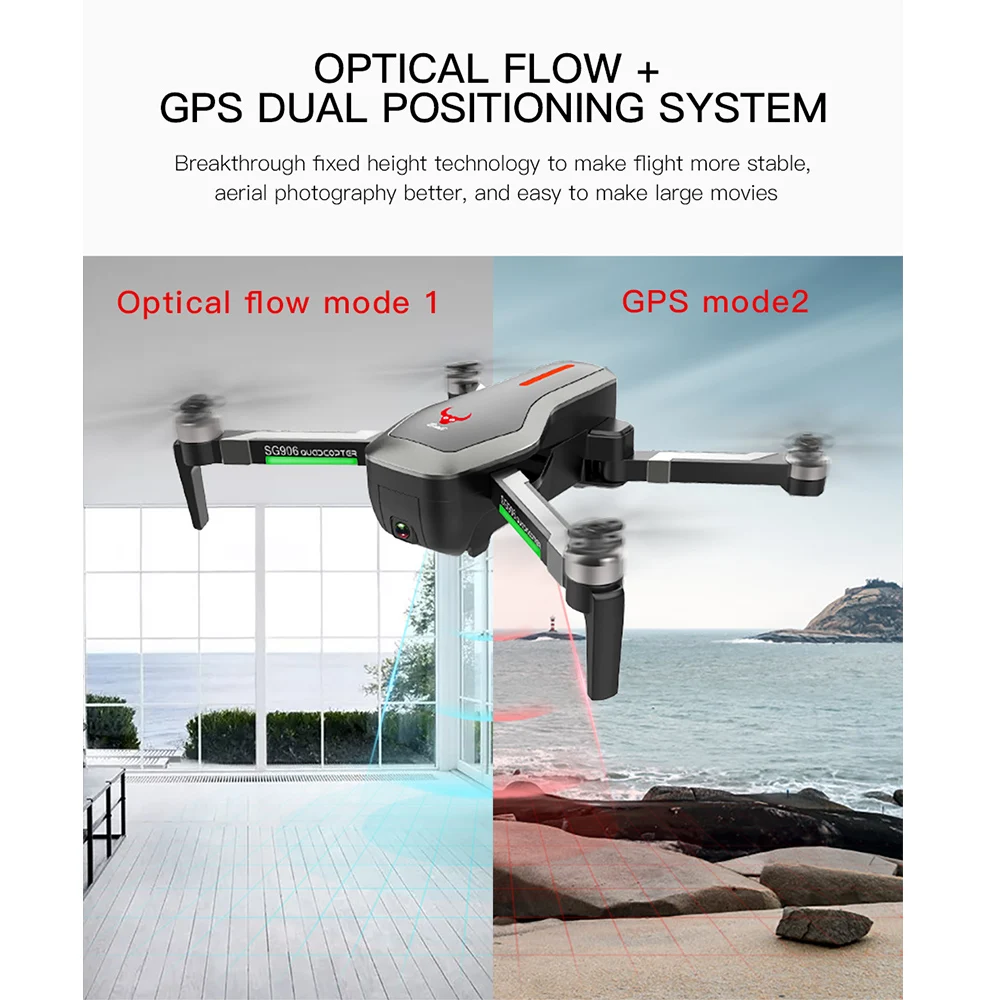 goolsky sg906 gps drone 4k