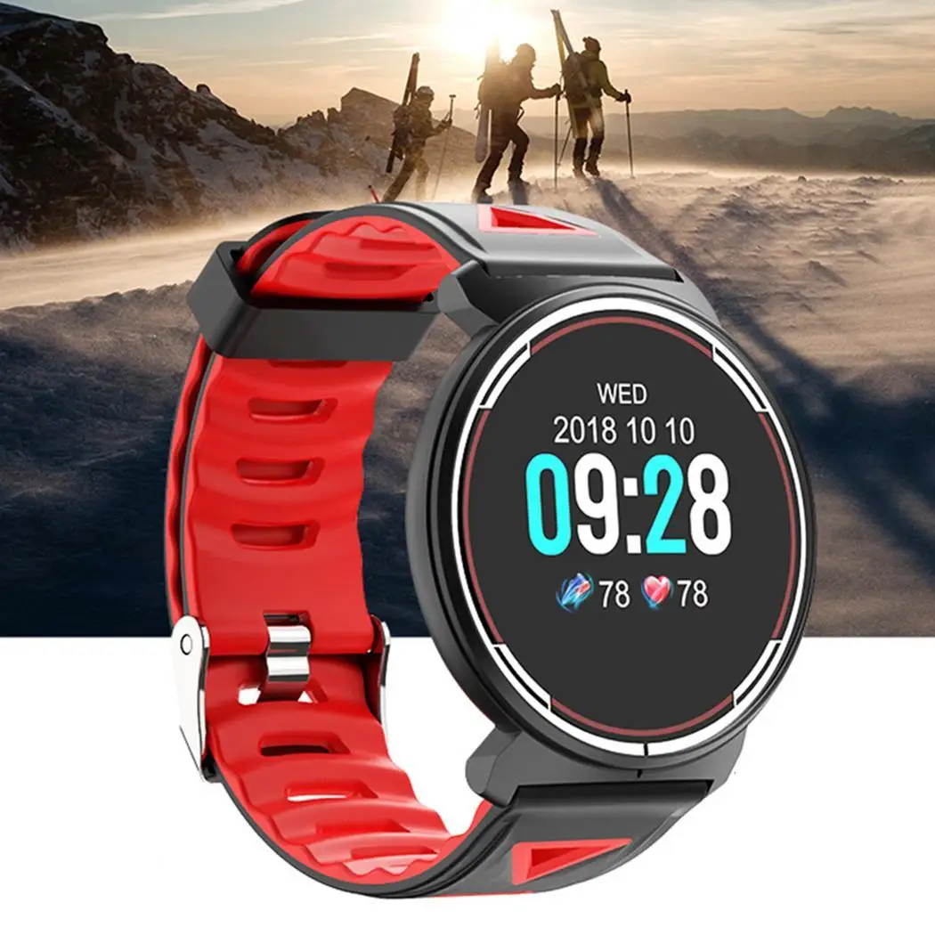 

ST1 Full Touch Health Monitoring IP68 12 languages such as Chinese/English IPS Waterproof Sports Smart Bracelet