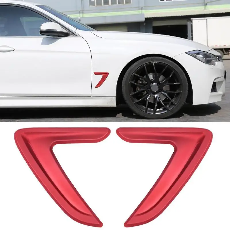 1 пара наклеек на заднее отверстие для автомобиля 3 серии F30 2012 2016 внешние