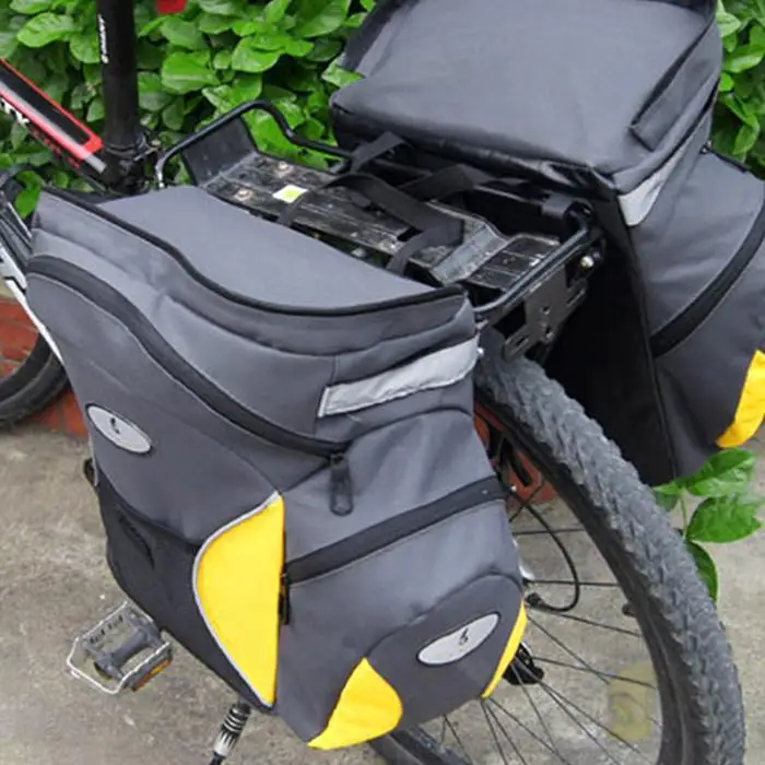 65L большая емкость 600D велосипедные сумки велосипедная сумка верблюжья для