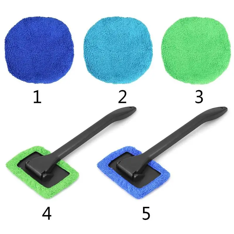 

Portable Microfiber Long Handle Car Window Cleaning Brush Windshield Cleaner Car Cleaning Care Styling Tools