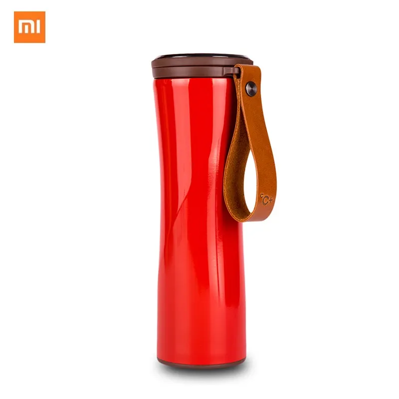 

Xiaomi Youpin Stainless Steel Intelligent Thermal Vacuum Water Bottle OLED Screen 430ml Portable Cup For Smart Home Office