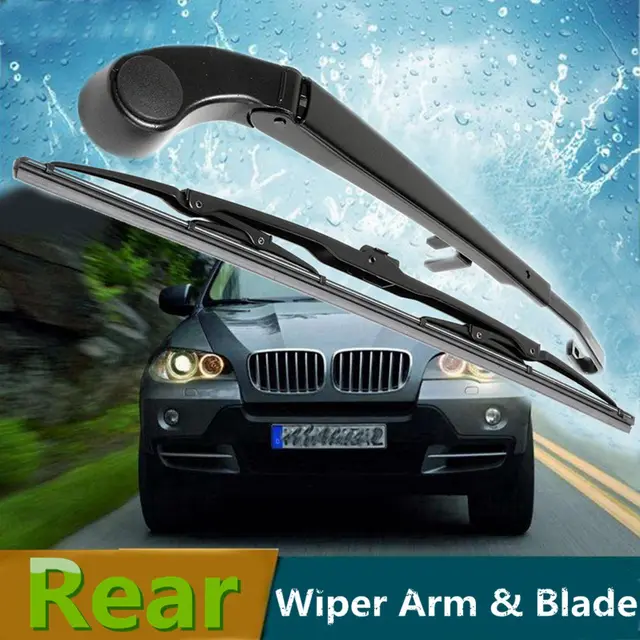Car Rear Windshield Wiper Blade Arm Cover Windscreen Snow Rain Wipers