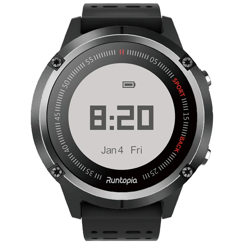 Xiaomi runtopia S1 Смарт часы gps + ГЛОНАСС монитор сердечного ритма позиционирования