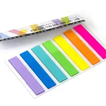 Этикетка memo sticker 120 листов точечный маркер ПЭТ Материал липкая заметка индекс прозрачная индикация наклейки этикетки