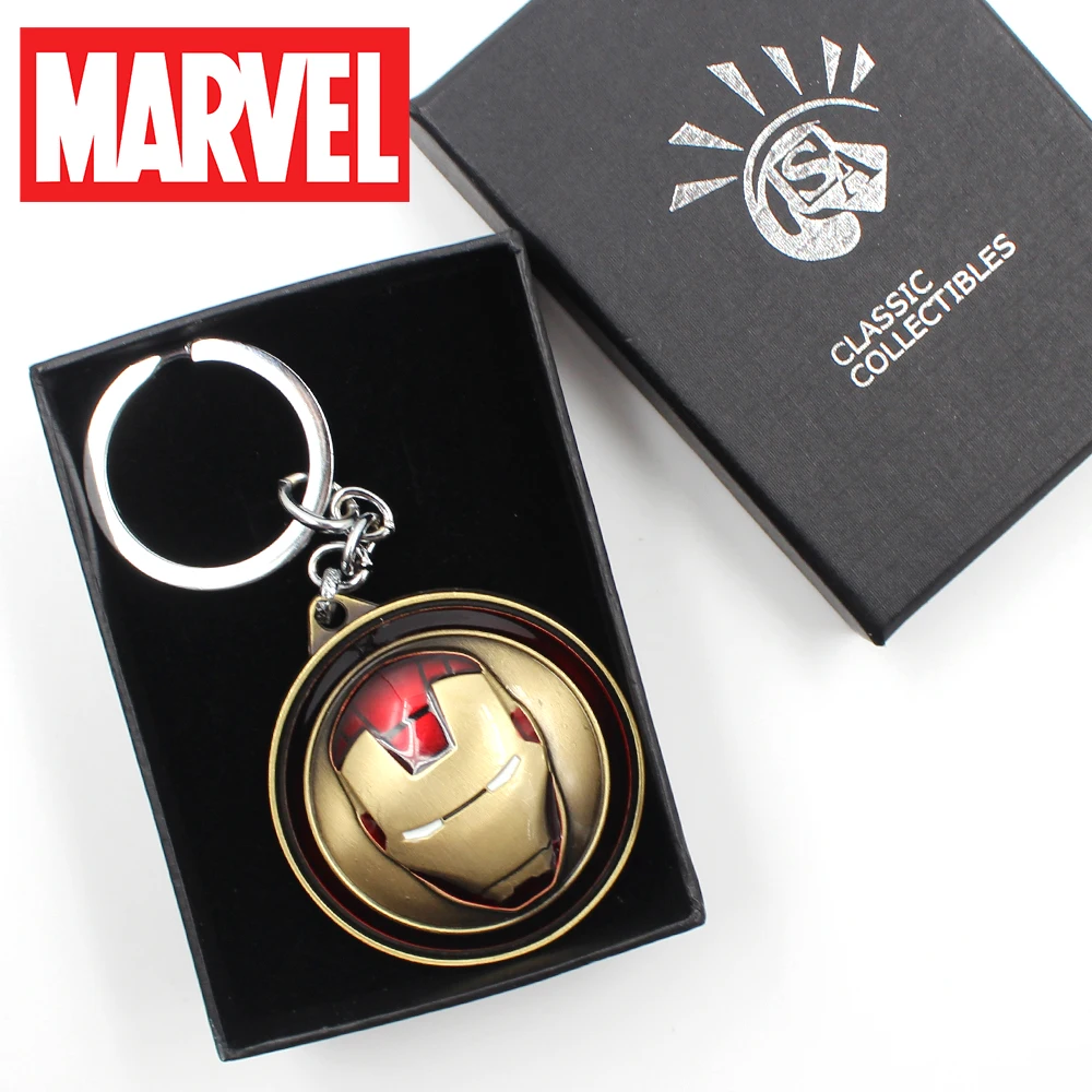 Мстители эндигра брелок Железный человек Капитан Америка Marvel металлический