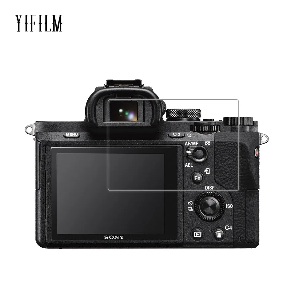 Закаленное стекло для экрана Sony Alpha A9 / A7 II A7M2 A7M3 Mark III 0 3 мм 2.5D 9H Защитная пленка