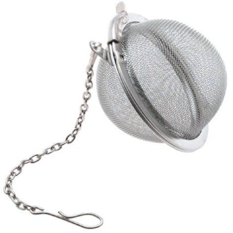 

Brand New Style Tea Infuser Ball Mesh Loose New Fashion Leaf Herbs Strainer Reusable Utility Steel Secure Locking