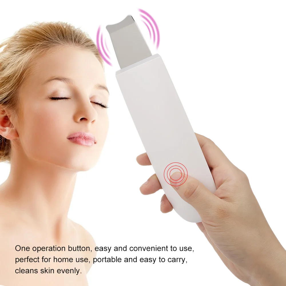 Sonic Skin Cleaner Blackhead Fine Lines Remover Facial Skin Scrubber