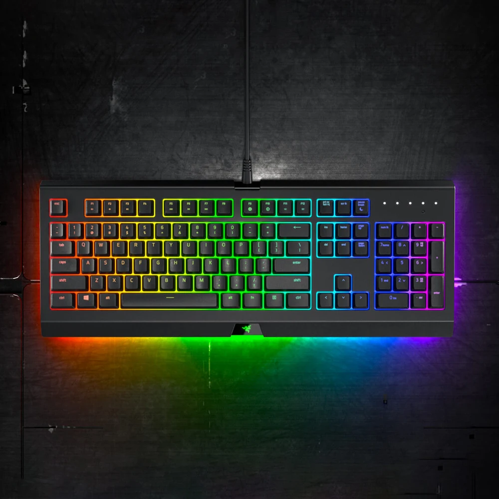 Игровая мембранная клавиатура Razer Cynosa Chroma Pro RGB с подсветкой для игр полностью