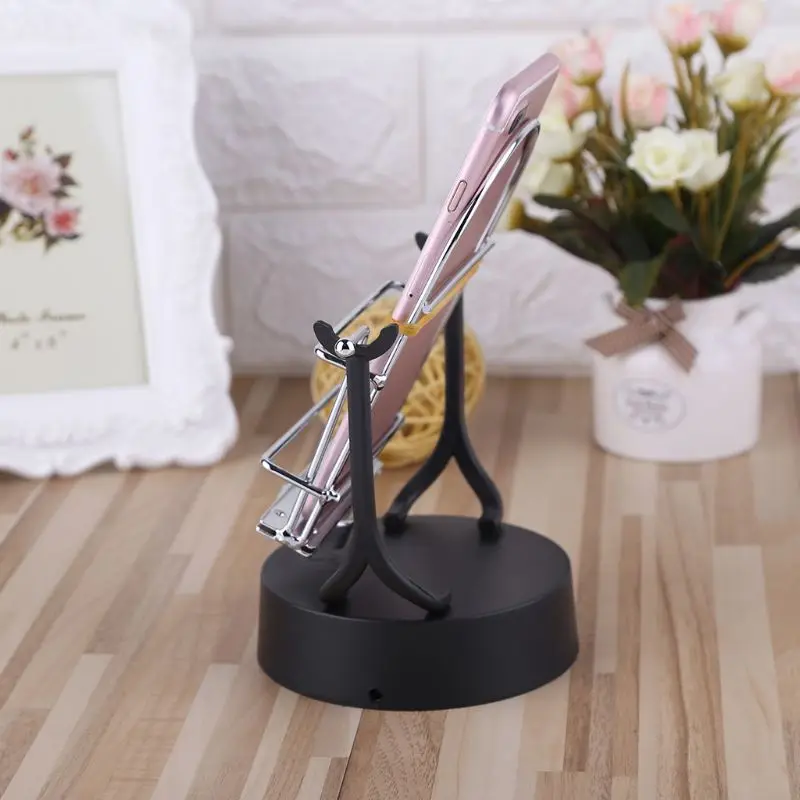 

1 Set Creative Swing Automatic Shake Phone tool Motion Brush Step Safety Wiggler Kit Home Decorative Shelves New Arrival