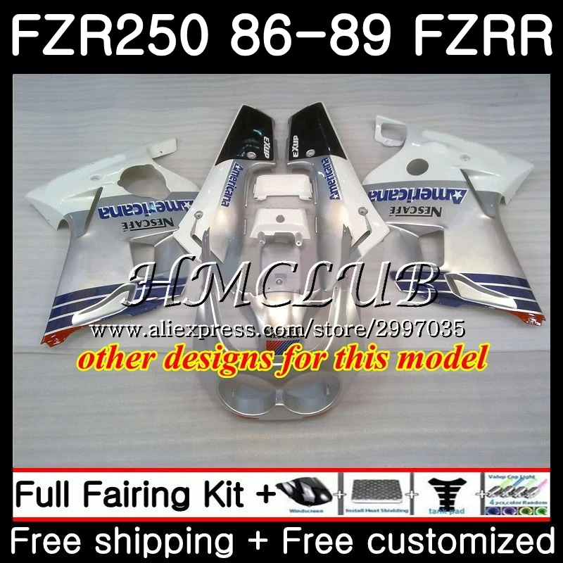 Корпус для YAMAHA fzrr завод синий FZR 250R FZR 250 1986 1987 1988 1989 1HC. 7 FZR250RR FZR250R FZR-250 FZR250 86 87 88 89 обтекатель