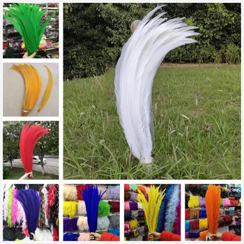 

Scarce 20-100pcs Pretty Natural Silver Pheasant Tail Feathers 30-32inch/75-80cm Wedding/Dance recital/Party/Halloween/Home decor