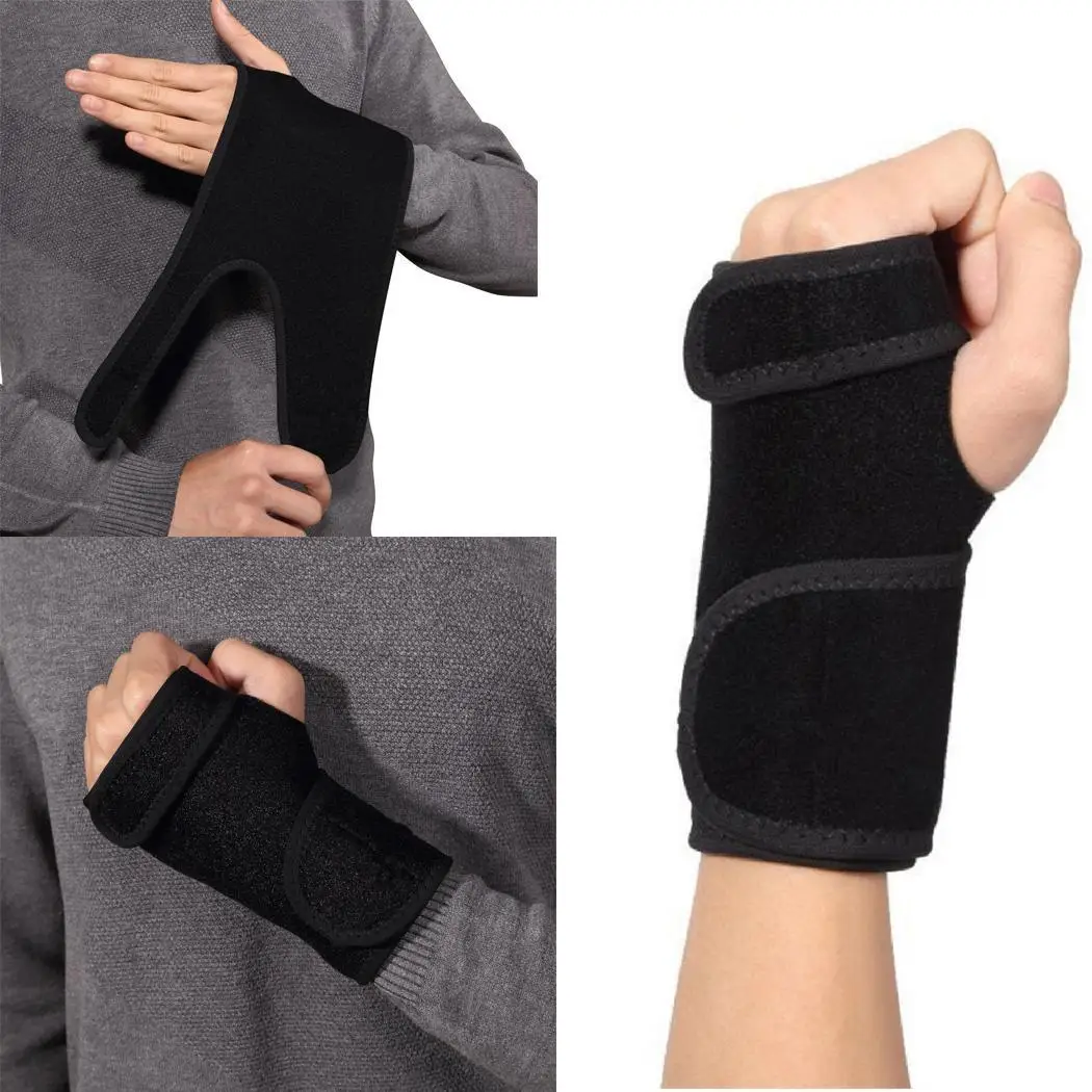 Гантели для поддержки запястья для тяжелой атлетики ремень для защиты рук черный спортивный тренировочный ремешок для запястья