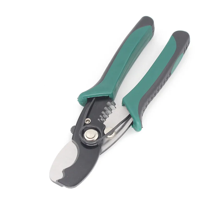 

1Pcs Handle Multi Tool 8" Wire Stripper Cable Cutting Scissor Stripping Pliers Cutter 1.6-4.0mm Hand Tools for Electrician High