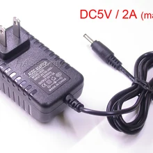 DC5V 2A(макс.), штепсельная вилка стандарта США Тип адаптера питания для камер видеонаблюдения AC100-240V вход 50/60Hz