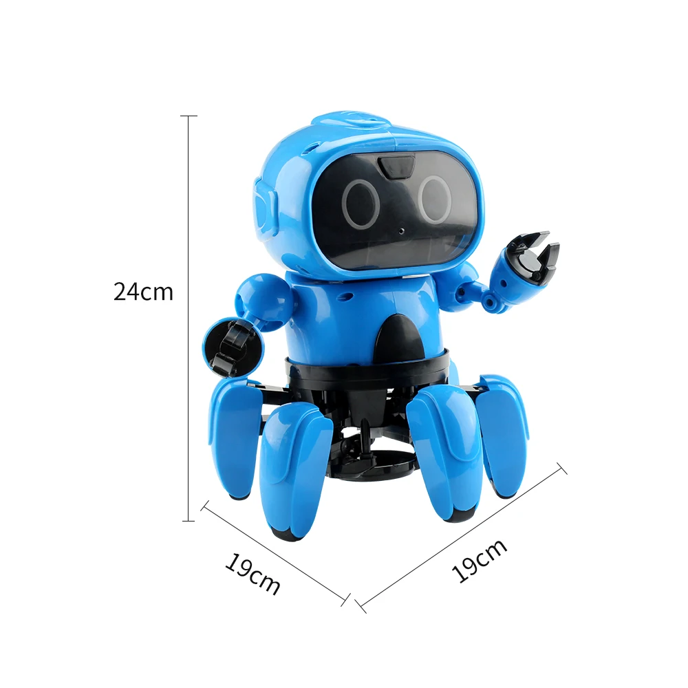 LEORY умный радиоуправляемый робот программируемый жесты следуя авои танец Синг танец USB RC робот игрушка модернизированная