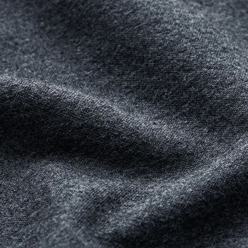 KUEGOU 2020 летняя однотонная серая мужская рубашка из 100% хлопка Повседневная