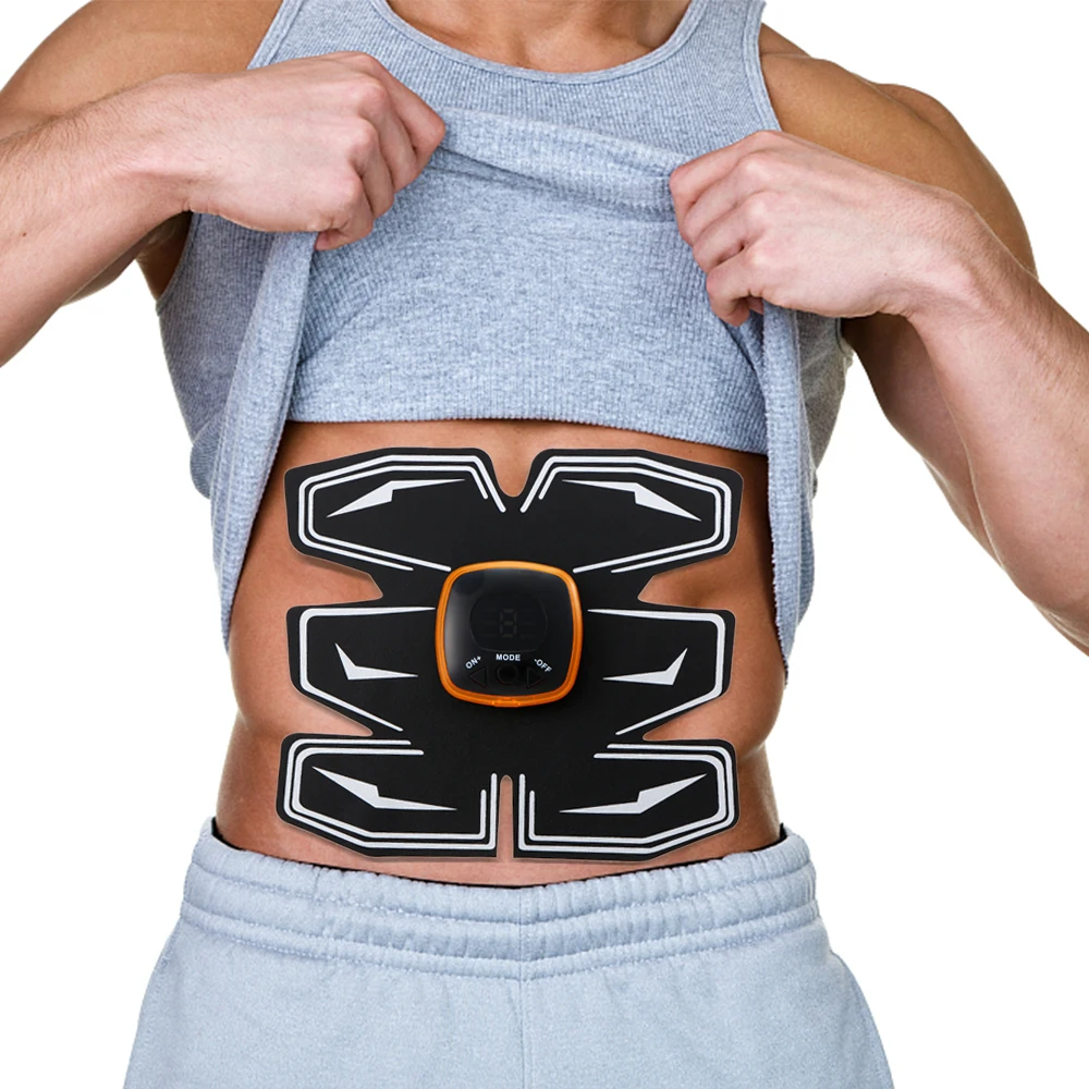 

Abdomen Muscle Toner Waist Arm Leg Muscle Toning Fitness Muscle Stimulator Workout Equipment Host Abdominal Training Pad