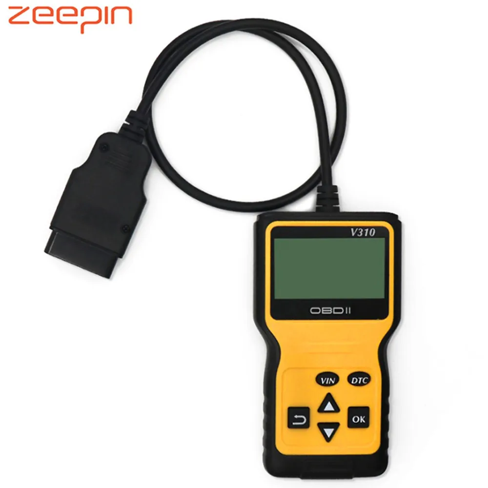 V310 OBDII 2 Code Reading Diagnostic Scan Tool for Checking Engine Light Fault |