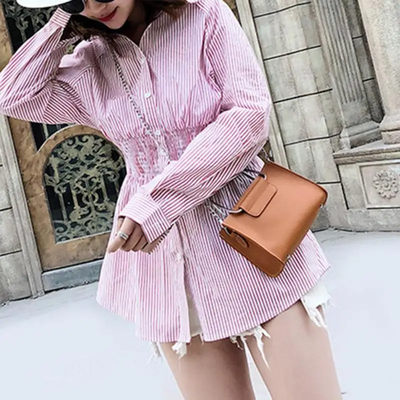 Women Simple Messenger Shoulder Handbags Casual PU Leather Crossbody Chain Bag Small Top-handle Bags